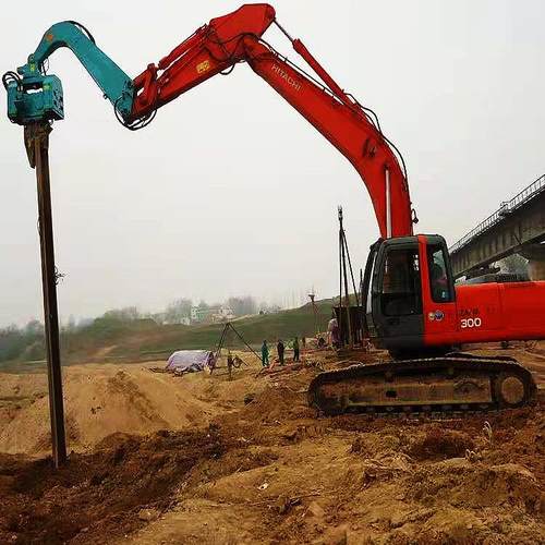 成德路面冲击夯属具挖机专用打夯机路面打夯机器