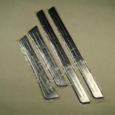 陆地巡洋舰4700landcruiser不锈钢带灯门槛条