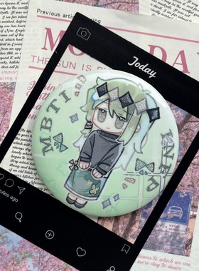 【幕醒森林】MBTI周边16型人格面包体ISTP INTP ESTP吧唧徽章挂件