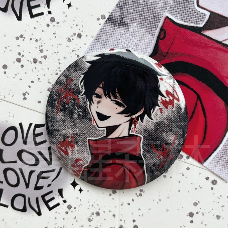 【幕醒森林】头七怪谈周边离宇亭吧唧徽章挂件钥匙扣明信片同人谷