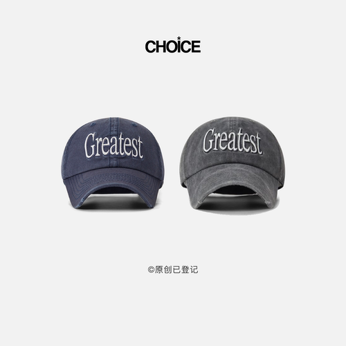 ChoiceChoice破坏立体廓形棒球帽
