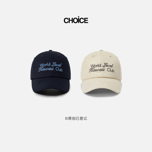 ChoiceChoice挺阔老钱风棒球帽