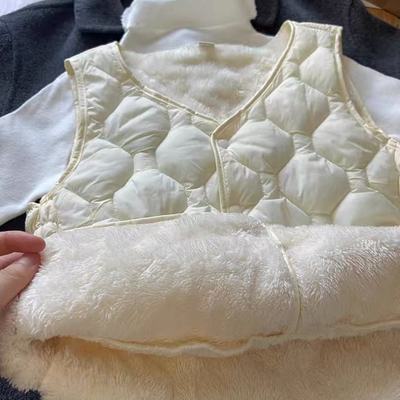 小红书爆款马夹秋冬羽绒棉马甲女加绒保暖短款背心内外穿百搭内胆