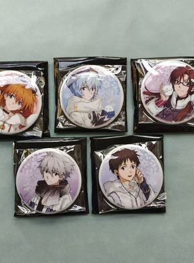 EVA新世纪福音战士falling in winter冬日补完计划吧唧徽章邮戳