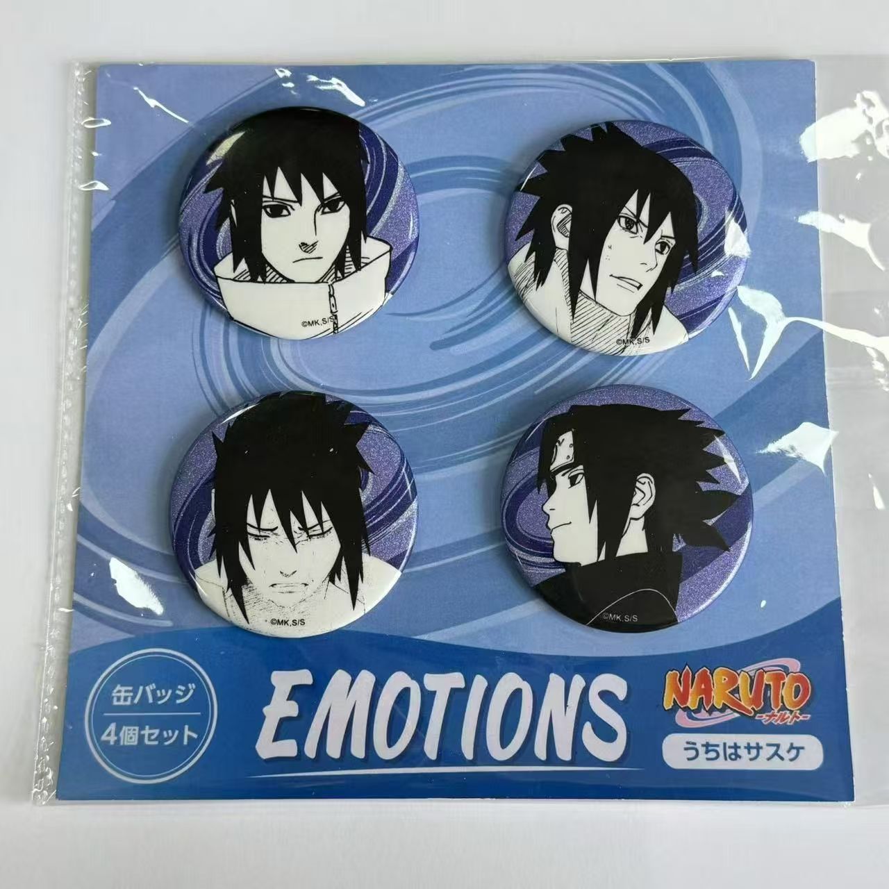 日谷火影忍者周边佐助25周年吧唧