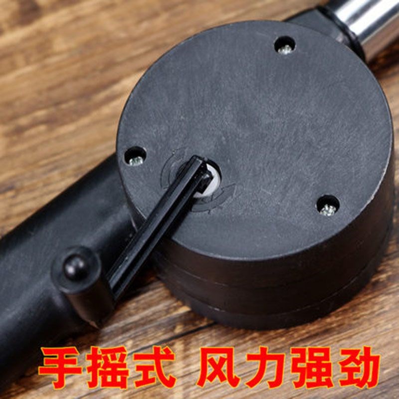 手摇鼓风机家用手动便携烧烤鼓风机小型吹风机户外烧烤工具96667