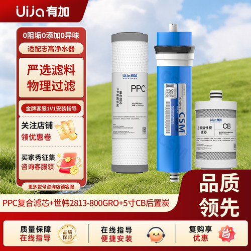 志高净水器800G通用全套滤芯PPC