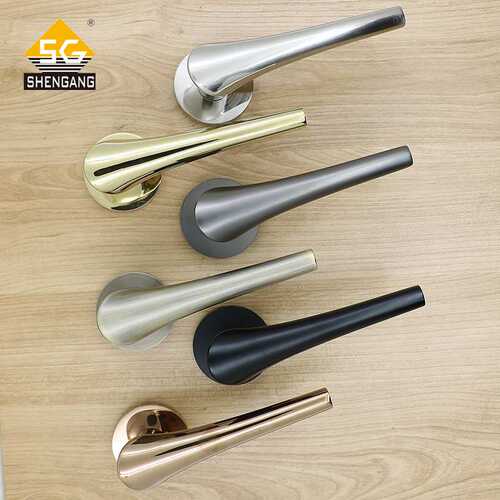 五金把手门SG-L-S-F2000室内木门门锁锁具时尚装饰五金把手门锁