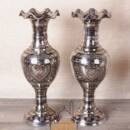 巴基斯坦现代时尚 工艺礼品摆件纯铜手工雕刻花瓶特色居家摆设花瓶