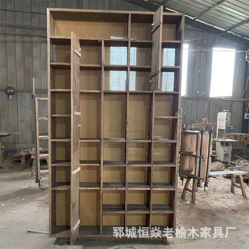 北方老榆木博古架办公茶叶展示柜落地式客厅格子架新中式收纳架,模玩/动漫/周边/娃圈三坑/桌游,模型制作工具/辅料耗材,淘宝优惠券,粉丝福利购,淘宝优惠卷