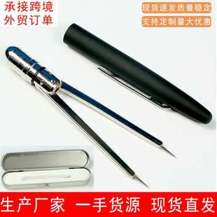 规铜分规圆规带铁盒木工业划规间距规制皮革工具划线规