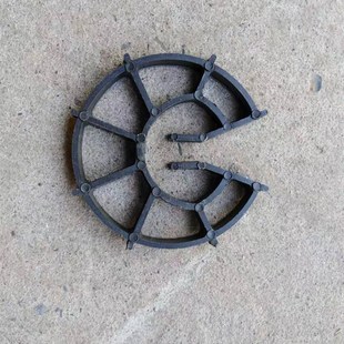 件塑料垫 钢筋2000个 钢筋保护层垫块垫高2.5cm梅花垫块卡14