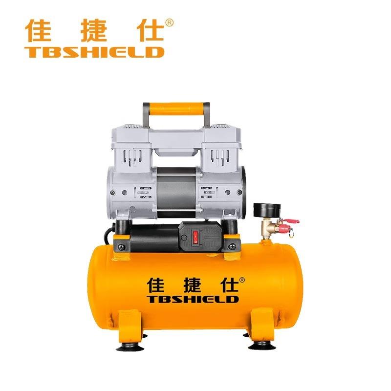 无油静音空压机工业级大型汽修打气泵220v装修木工喷漆气泵