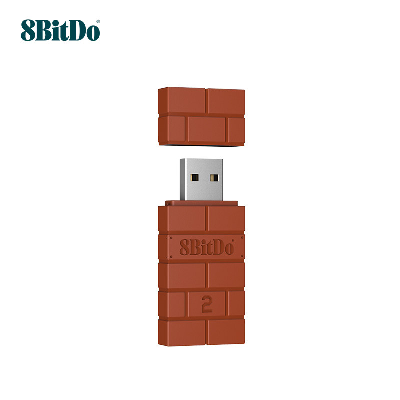 8BITDO USB 무선 블루투스 수신기 PS4 PS5 NS PRO WII 컨트롤러 변환기 스위치 게임 콘솔 PC 컴퓨터 스팀 미니 PS 호스트 라즈베리 파이