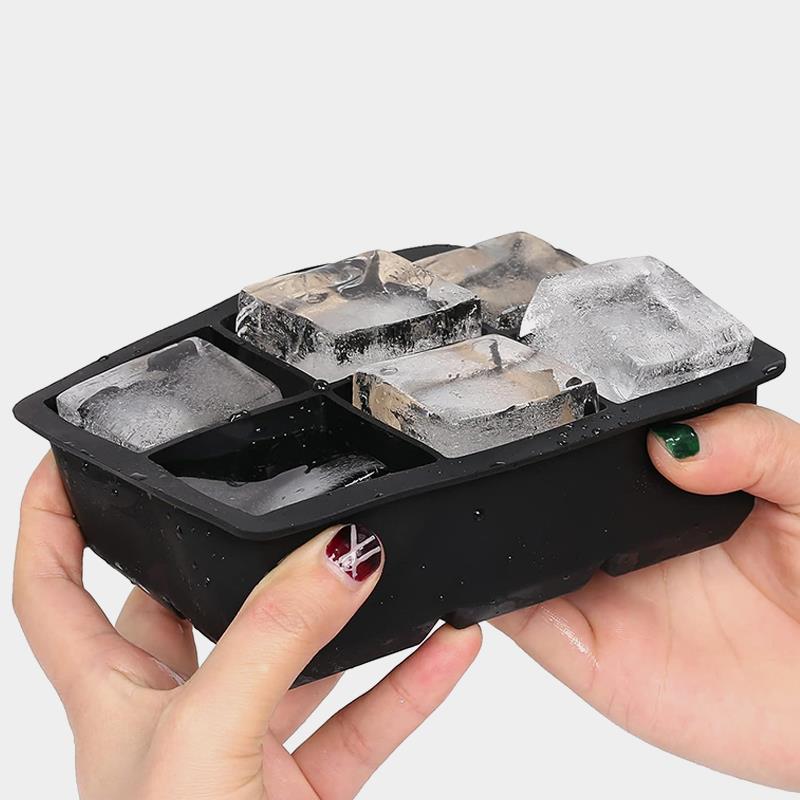 大号硅胶冰球模具威士忌冻冰块盒球形圆形制冰盒创意带盖做辞之言