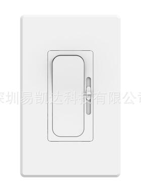 美规调光器低压面板开关12/24V 按键滑动墙壁开关DNA03AM0-240-P