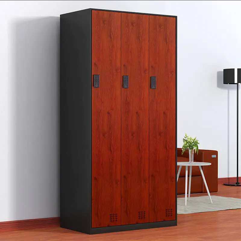 定制钢制花梨木纹电子密码锁金属换更衣储物柜铁皮员工柜寄存包柜,模玩/动漫/周边/娃圈三坑/桌游,模型制作工具/辅料耗材,淘宝优惠券,粉丝福利购,淘宝优惠卷