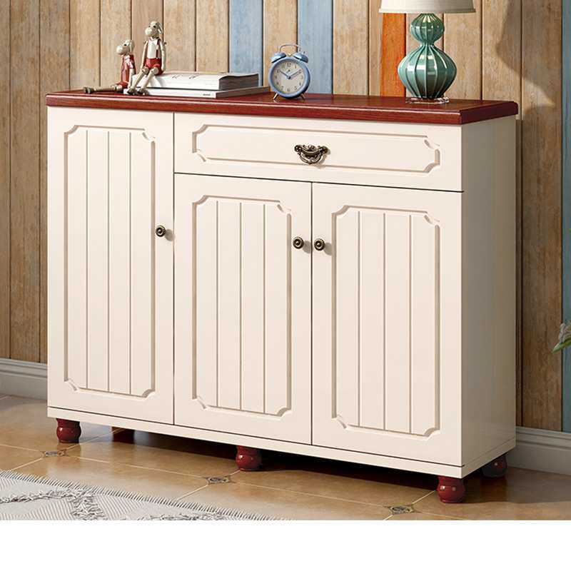 欧式多功能储物装饰柜鞋柜简约现代地中海风格美式乡村门