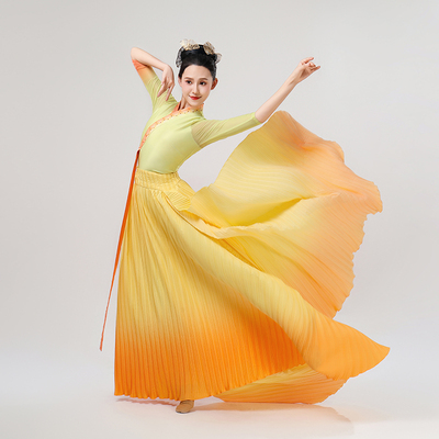 荃婉荃婉从来银杏不负秋舞蹈表演服艺考开场舞当代舞演出服定制