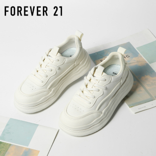 板鞋 F21厚底小白鞋 輕便軟底不累腳今年流行爆款 秋季 女款 2025新款