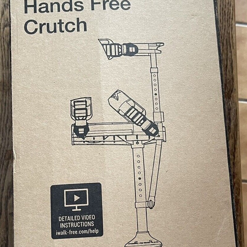 极速现货iWALK 2.0 Hands Free Crutch Pain KneNe Crutch Altern