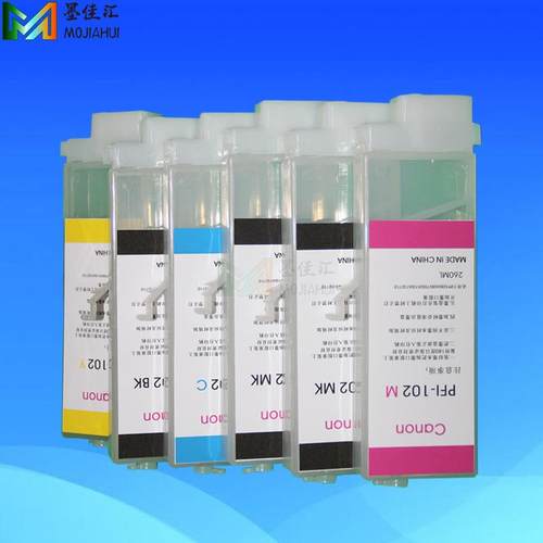 兼容PFI-103PFI-102连供填充墨盒PFI-101PFI-105107墨盒无芯片