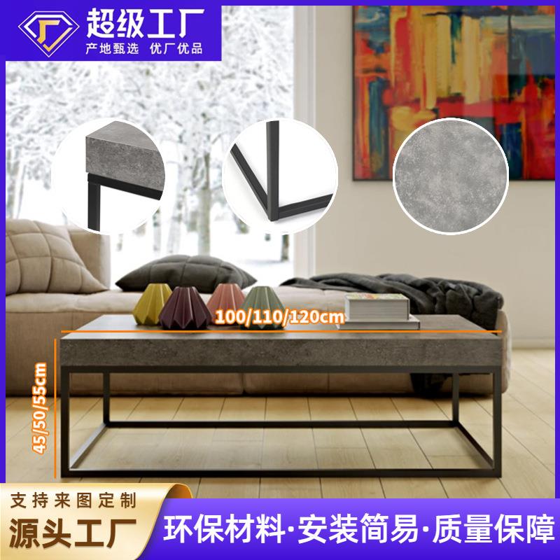 现代简约落地电视柜茶几组合套装轻奢客厅大小户型家用茶几桌