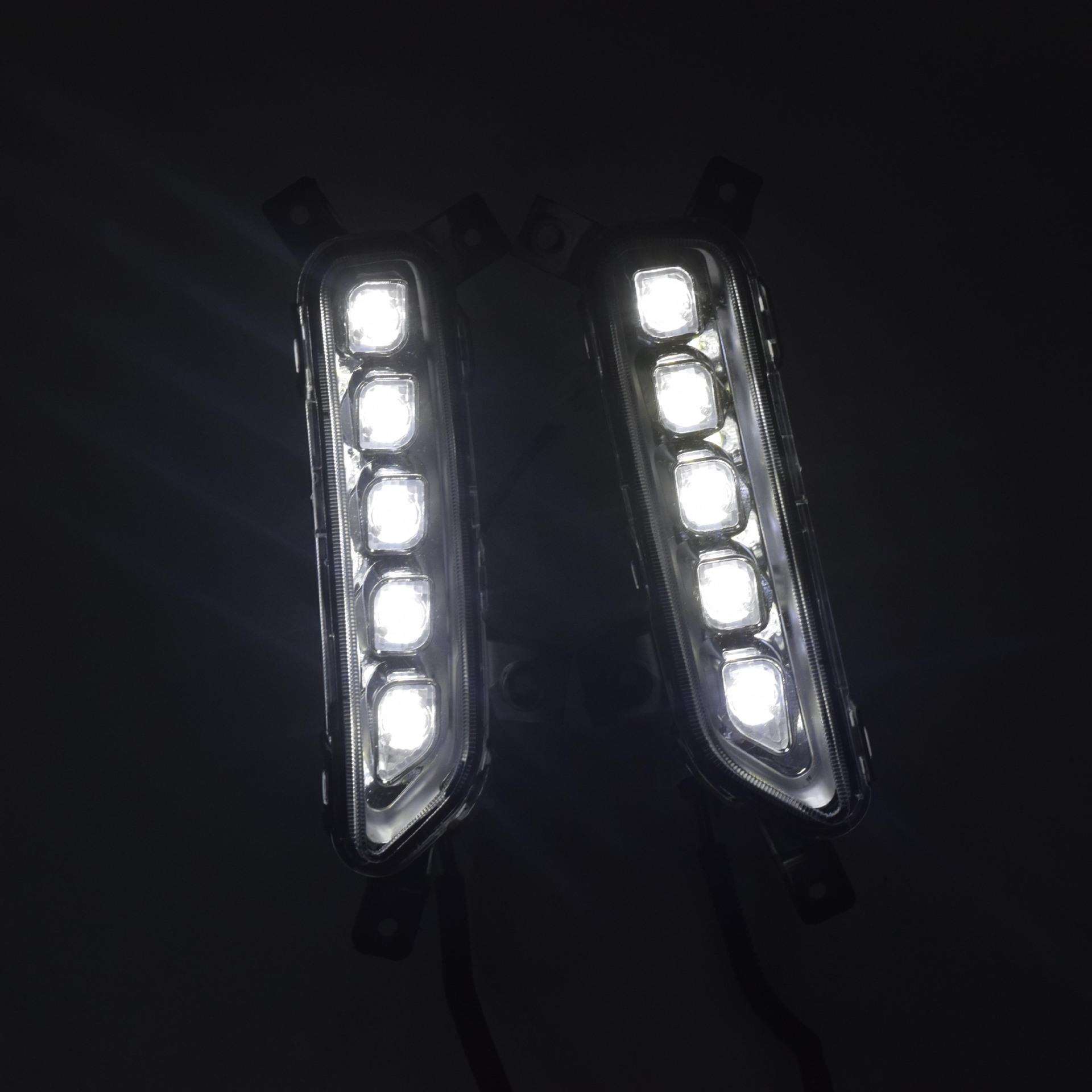 适用于17-18款宝骏730日行灯LED日间行车灯730专车专用日间行车