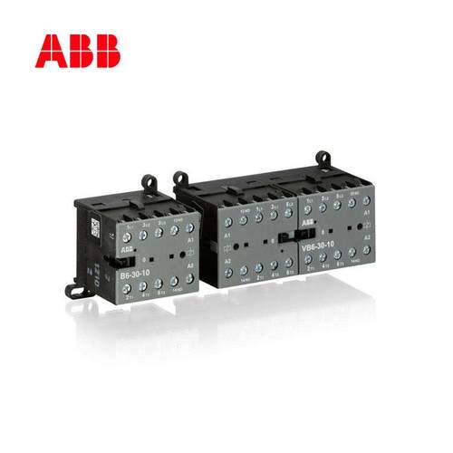 ABB接触器B系列9A3P三极BC6-30-01*24VDC