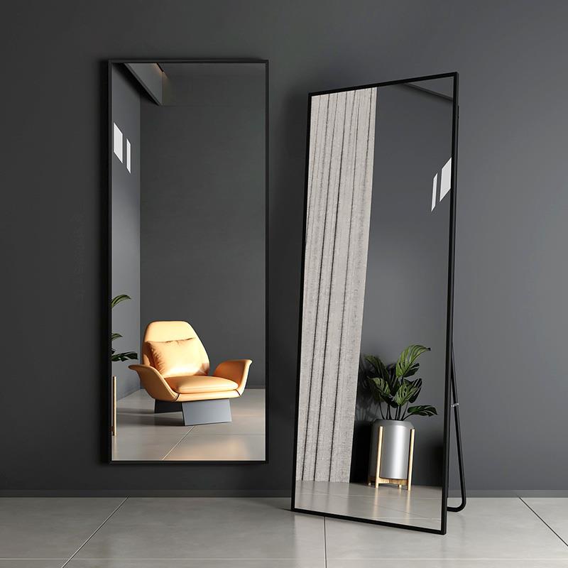 全身穿衣镜家用卧室衣帽间落地镜轻奢试衣镜装饰壁挂男士立镜