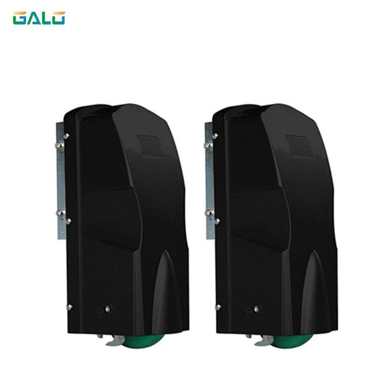 GALO电动遥控平开门机八字对开门机别墅电动门机滚轮开门机
