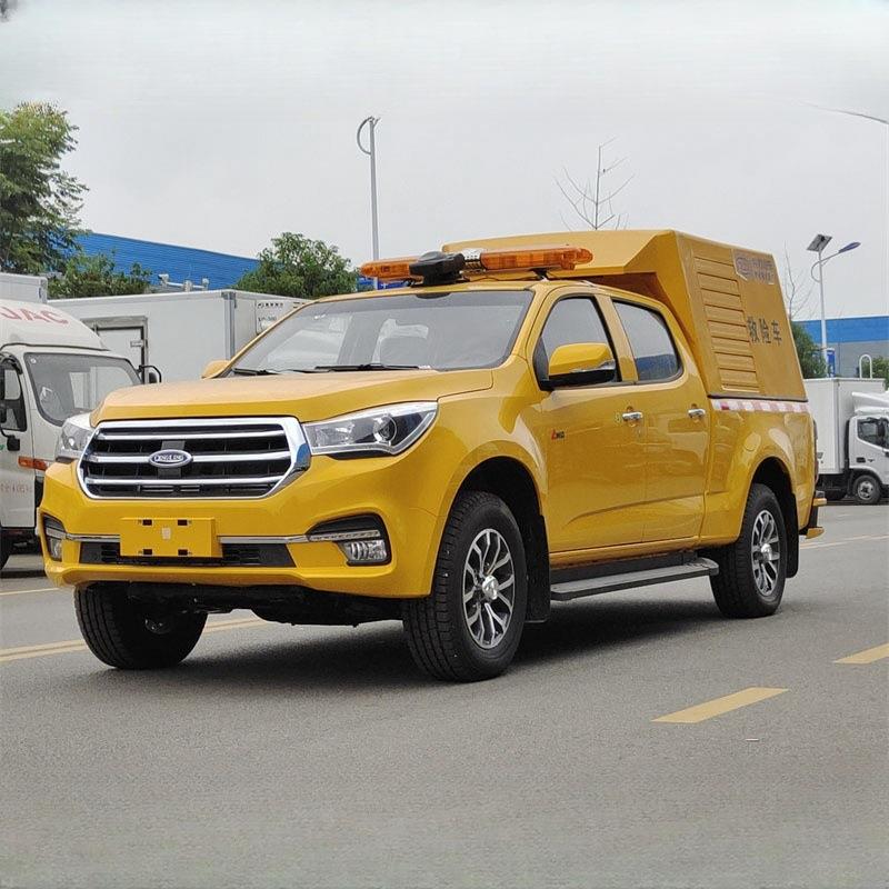 多功能救险车4X2底盘国六柴油210马力手动6档变速箱工厂直销