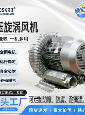 2XHB810H17自动吸料机用风机机器人毛刷除尘配套工业吸尘风机