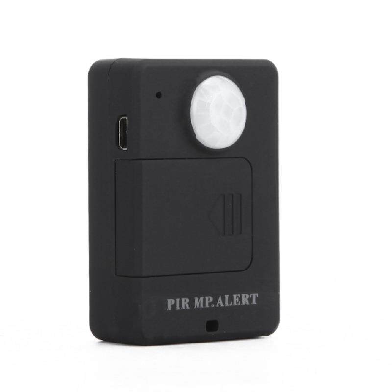 外贸A9红外人体感应电话自动回拨迷你型GSM家用防盗定位报警器