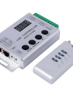 HC008幻彩控制器RF遥控WS2811/1903幻彩LED灯条控制器