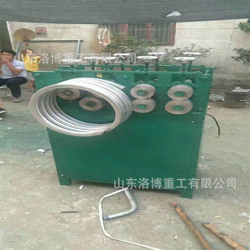 电动管材盘管机建筑钢筋钢管卷圆机不锈钢管圆管卷弯机