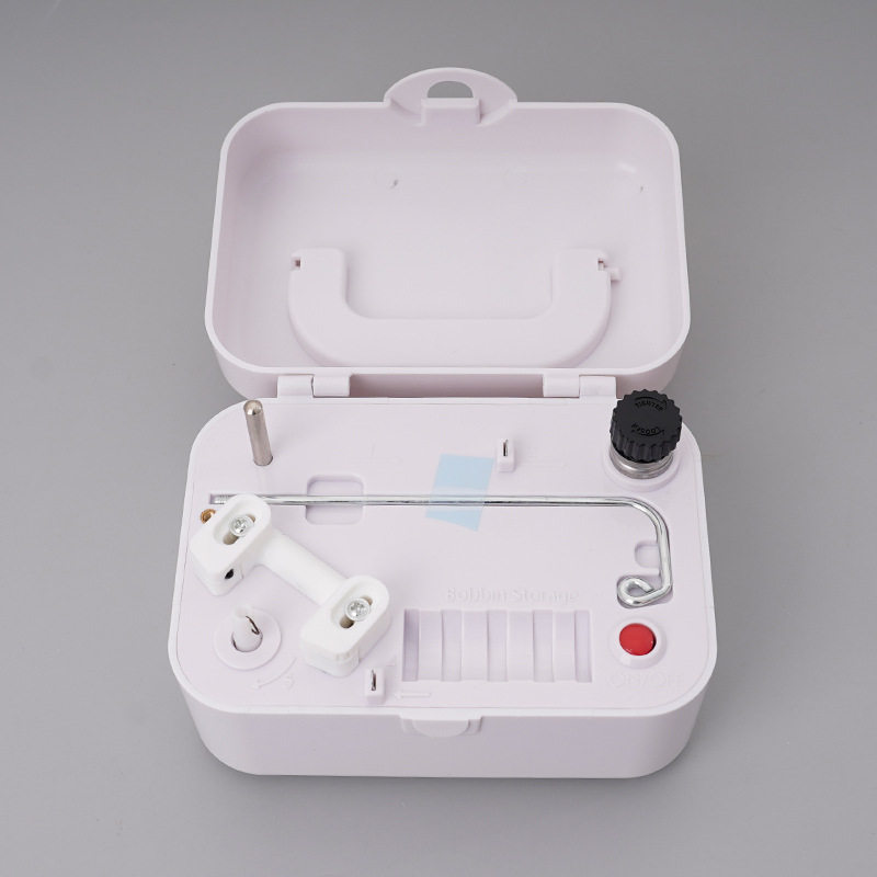 新款家用电动绕线器小型白色缝纫线梭芯绕线器绕小线轴绕线机