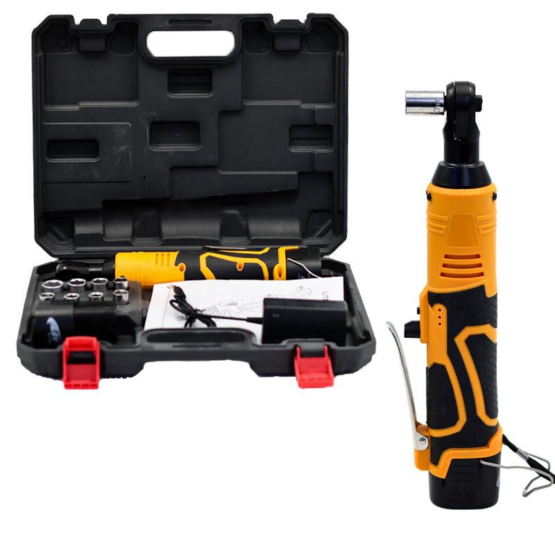 新款16.8v锂电棘轮扳手90度直角扳手舞台桁架安装工具