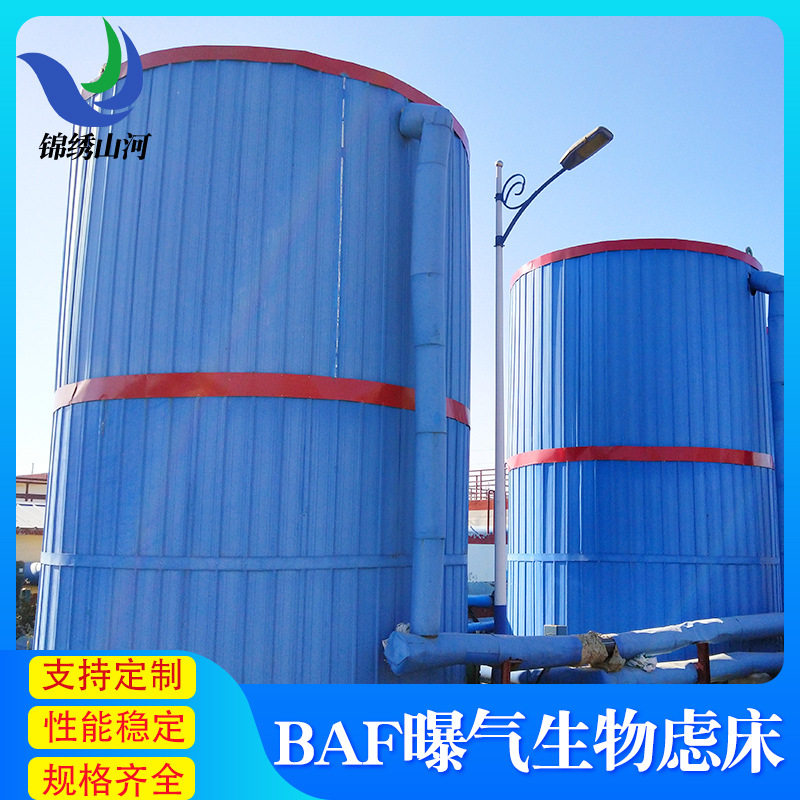 BAF曝气生物滤池 滤池废水深度处理设备 曝气生物滤池处理设备