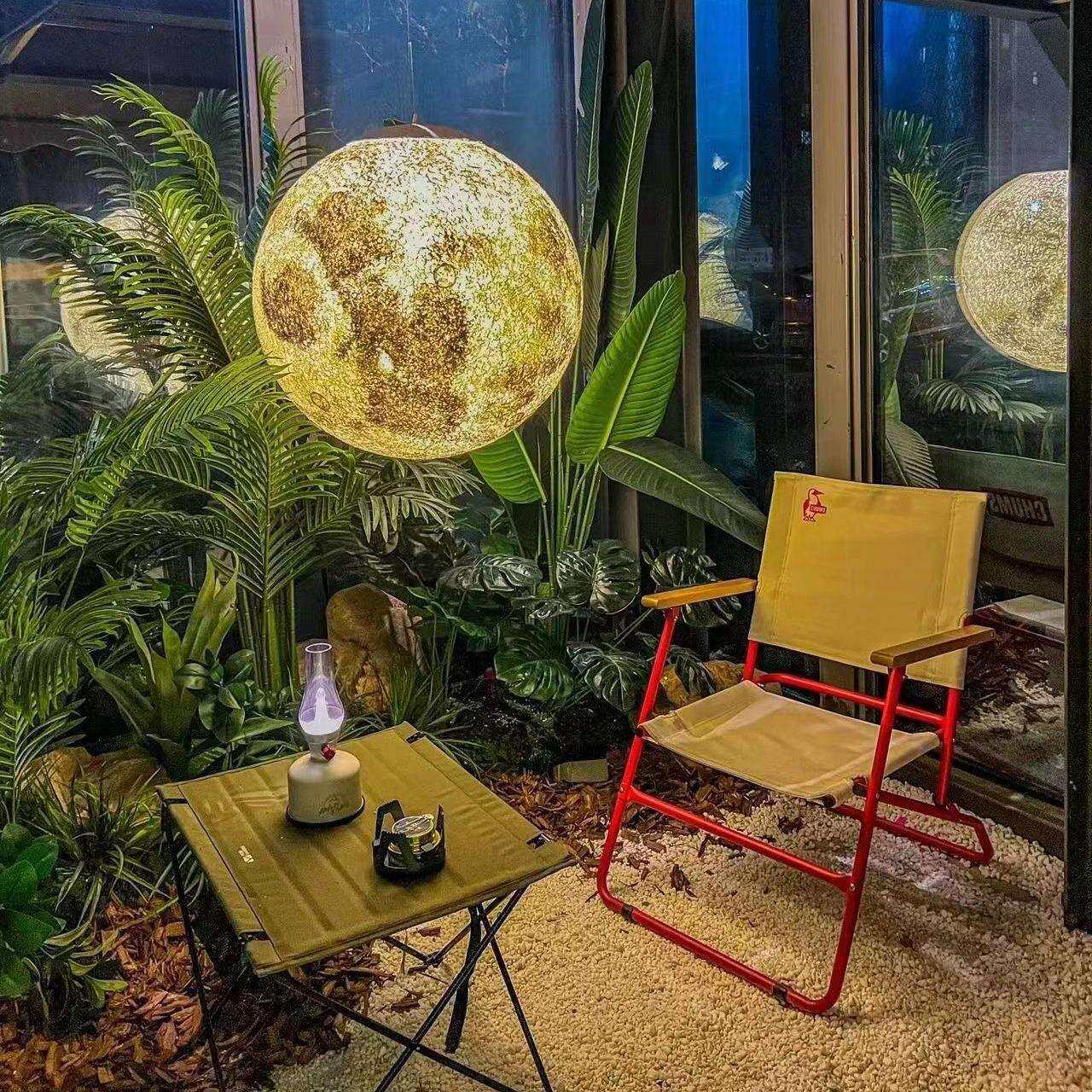 露营风仿真绿植造景室内装饰商场大型景观植物盆栽摆件布置仿真树