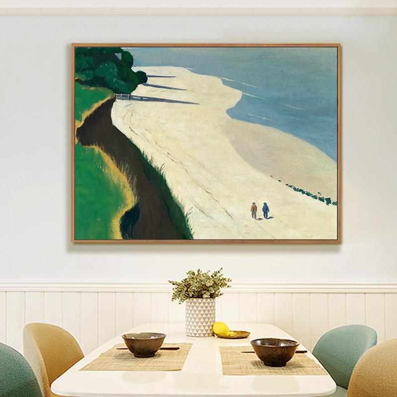 安格尔世界名画欧式客厅装饰画餐厅法式小众艺术壁画风景卧室挂画