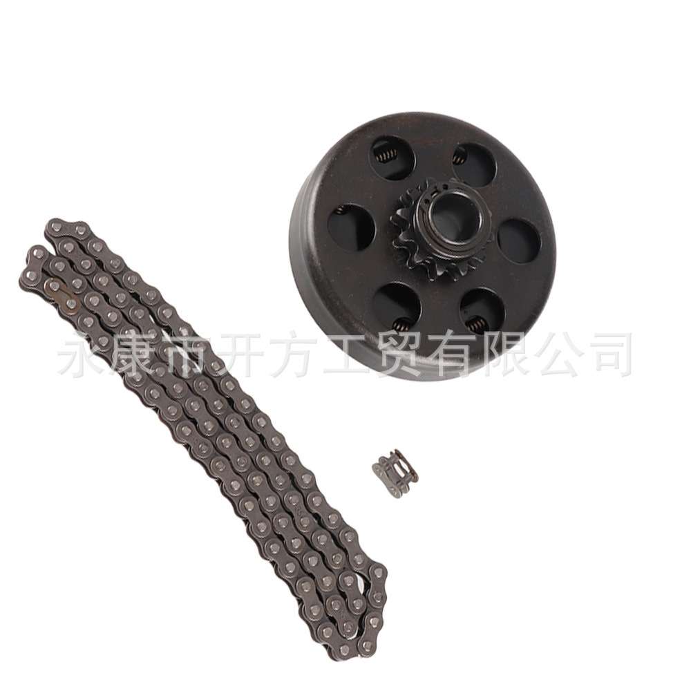 卡丁车离合器168/170CC发动机 链盘链轮干式自动分离168F 离合器