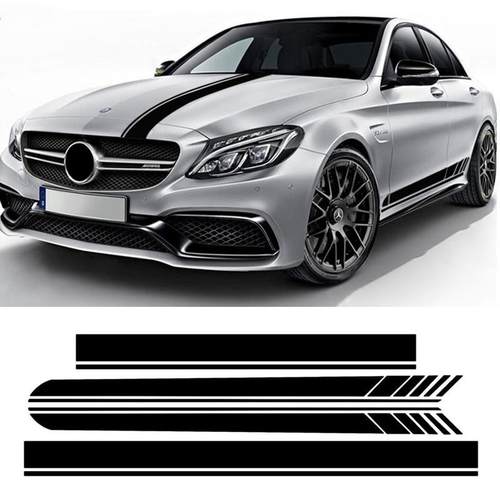 适用于奔驰C级W205C63C43C205A205S205AMG全车贴贴纸A118