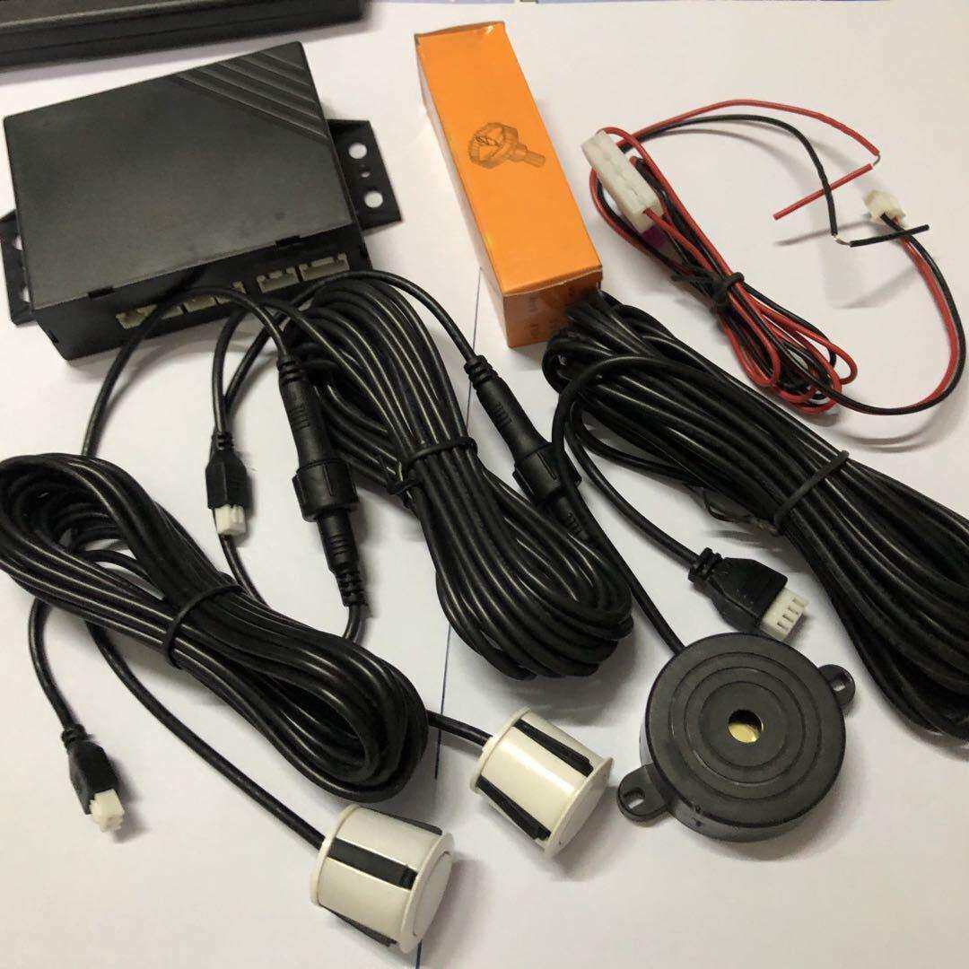 厂供高品质倒车雷达套件12v24v36v纯蜂鸣2探4探头多款雷达探头