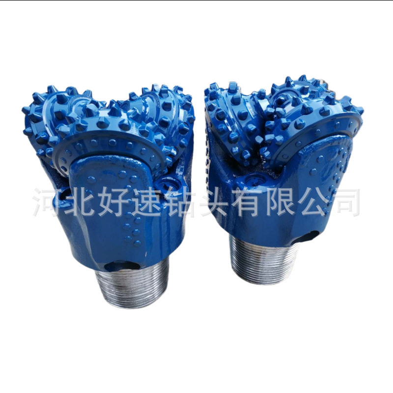石油开采镶齿三牙轮钻头97/8in250mm-IADC537适用于中硬岩石开采