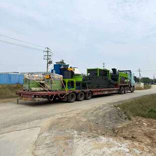 山德机械多物料兼容副产盐对辊造粒机生产线小型融雪剂除雪设备