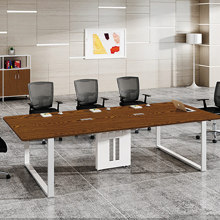 时尚办公桌桌架职员会议桌桌架烤漆钢架质高价宜