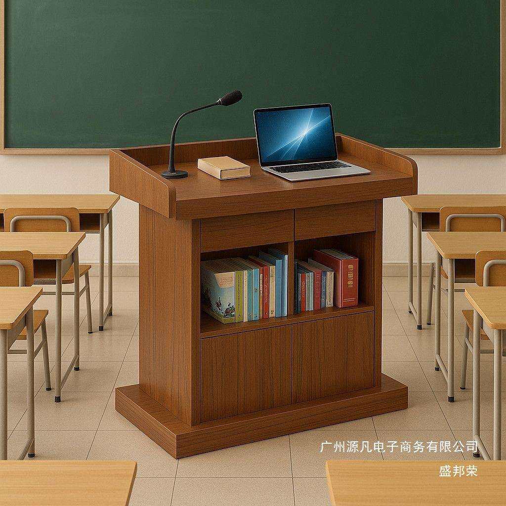 直销讲台老师讲桌多媒体演讲台迎宾台学校教室教师讲台桌