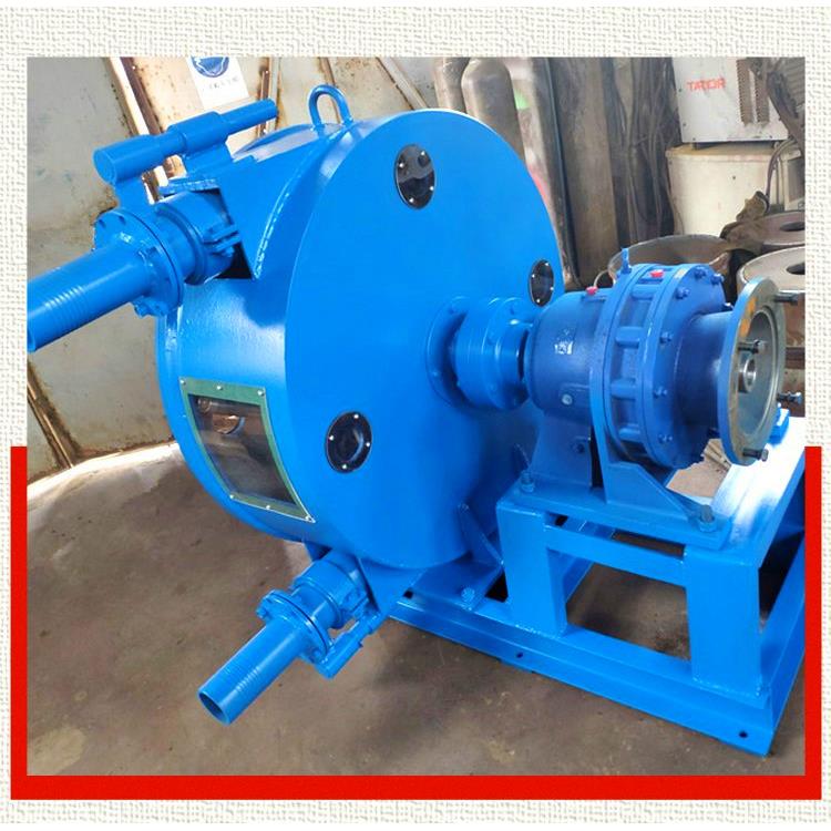 成德化工高粘度软管泵铸铁无堵塞排污水泥浆挤压输送泵蠕动泵