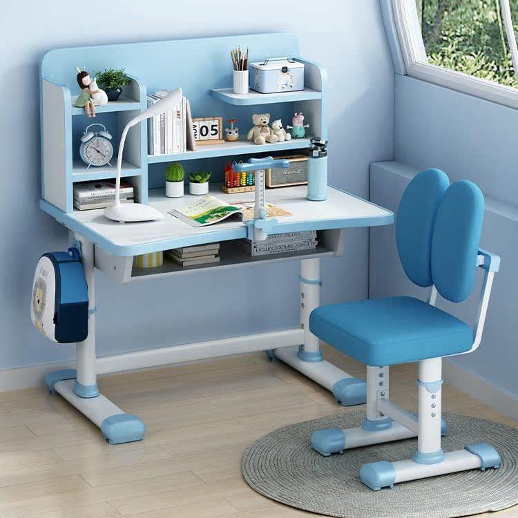 儿童学习桌小学生写字桌家用简约小孩书桌可升降课桌椅子组合套装
